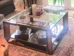 Antiqued Mirror Pascual Coffee Table