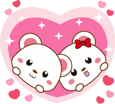 kawaii love sticker kawaii love bear