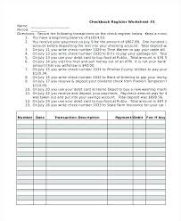 Balance Checkbook Spreadsheet Personal Checkbook Register Records