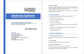 business case report template