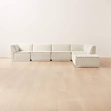 white chenille sectional sofa reviews