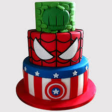 Superheros cake topper meet superhero cake toppers 20pcs mini marvel action figures marvel cake decoration for the children shower birthday party supplies. Marvel Birthday Avengers Cake Design Avengers Theme Cake 50 Ideas For Birthdays And Beyond Fondant With Fondant Details The Hulk Hand Is Made From Molding Chocolate And The Thor Hammer