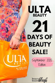 ulta 21 days of beauty september 2020