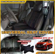 For Perodua Myvi Icon Pvc Luxury Car
