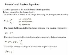 Ppt Poisson S And Laplace Equations