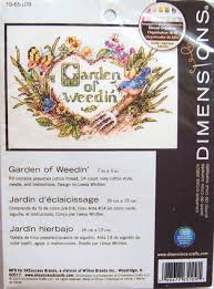 Dimensions Crafts Garden Of Weedin Coun