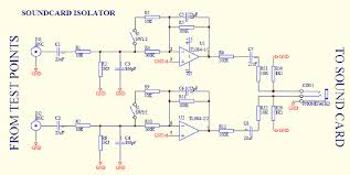 isolator circuit for soundcard