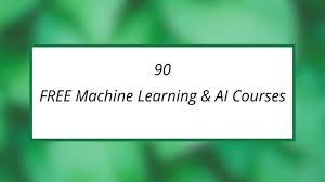 courses for machine learning