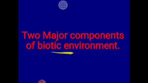 two major components of our environment for class 7th - YouTube