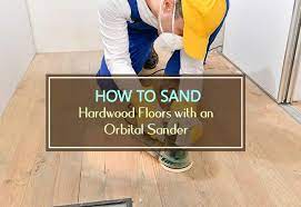 how to sand hardwood floors with an