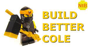 LEGO NINJAGO BUILD BETTER COLE FROM SEASON 11 - YouTube