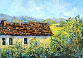 French Countryside Painting By Marianna