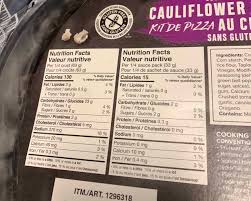 costco molinaro s cauliflower pizza kit