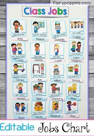 This Classroom Jobs Chart Is Very Popular With Kids In