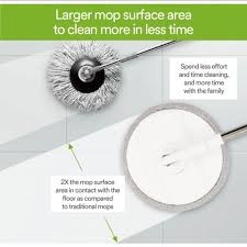 bucket compact microfiber spin mop