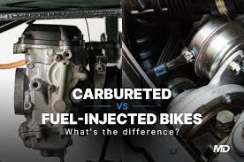 carbureted vs fuel injected bikes what