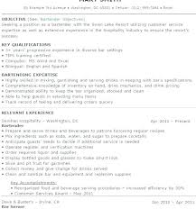 Waitress Resume Objective Resume Example Waitress Waitress Resume