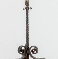 Heavy Wrought Iron Pricket Candle Tree