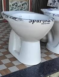Floor Mounted Ceramic Western Toilet Seat