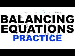 Balancing Chemical Equations Practice
