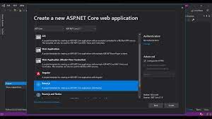 web development in visual studio 2019