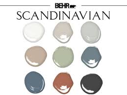 Scandinavian House Color Palette Behr