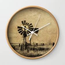 Texture Wall Clock By Christine Hauber