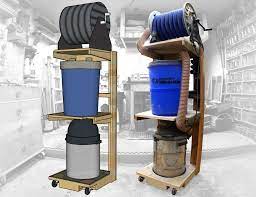 See more ideas about dust collector diy, dust collector, shop dust collection. Space Saving Shop Vac Dust Collector Cart 1 Jackman Works