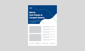 carpet cleaning expert service flyer