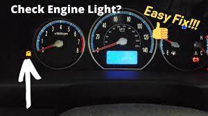 hyundai santa fe check engine light
