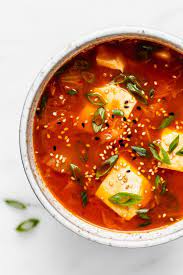 Korean tofu soup recipe vegetarian
