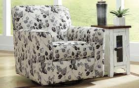 abney driftwood swivel accent chair