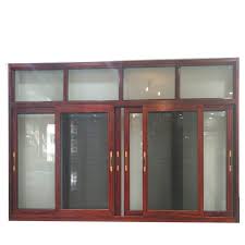 Aluminum Sliding Glass Window With The