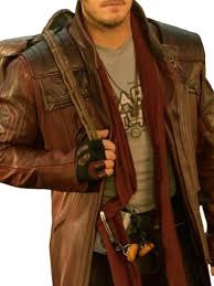 We just drank and smoked weed. Guardians Of Galaxy 2 Star Lord Chris Pratt Leather Coat