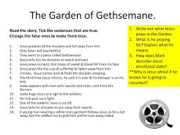 ppt the garden of gethsemane