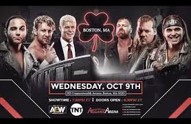 All Elite Wrestling Announces October Tv Tapings In Boston