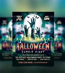 25 Zombie Flyer Templates Free Psd Eps Ai Format