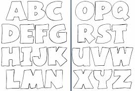 Todas as letras do alfabeto em uma folha só, confira Molde De Letras Grandes Para Imprimir Do Alfabeto Para Eva E Feltro