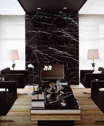 Black Marble On Desing Interiors