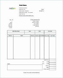 Work Invoice Template Word Best Of Bill Invoice Format Gerald Neal
