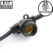 25 commercial outdoor string lights