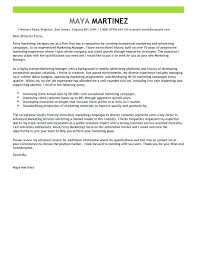 Marketing Letter Template Marketing Cover Letter Templates