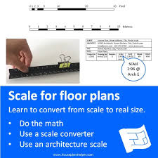 scale for floor plans