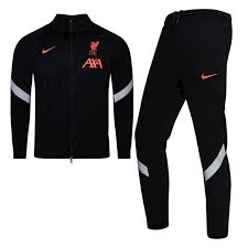Nike liverpool nsw air fleece trainingspak 2021 grijs wit zwart rood. Liverpool Trainingspak Kind Off 54