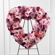Express yourself perfectly by having. Funeral Heart Flower Arrangements Sendflowers Com