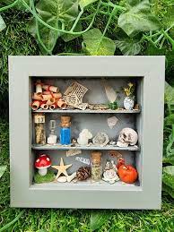 Buy Miniature Curio Cabinet Box Frame