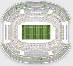 nfl seating charts stadium maps