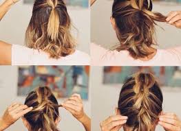 Maybe you would like to learn more about one of these? Simple Hairstyle Short Hair 10 Tutorials Easy To Do Yourself Pctr Up