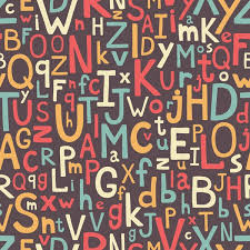 Letters Background Stock Photos