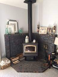 wood stove fireplace stove decor wood